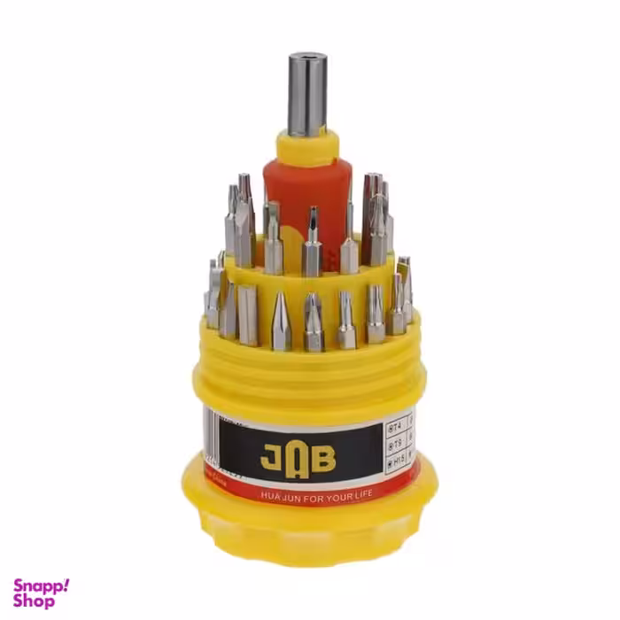 سری پیچ گوشتی جاب مدل JB-0033 مجموعه 33 عددی