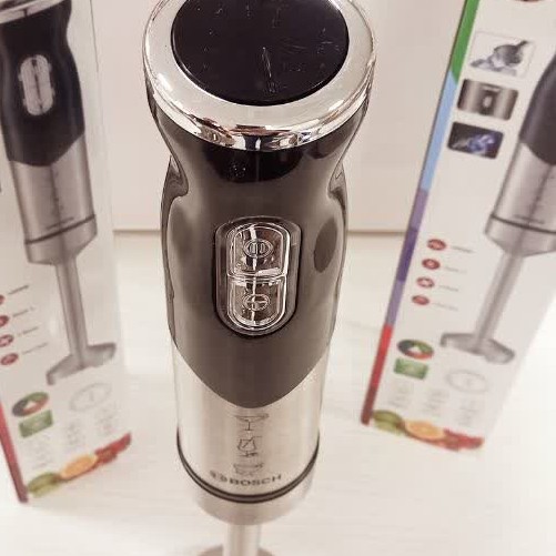 گوشتکوب برقی برند بوش 4 پره استیل ضد زنگ دو سرعت داره مناسب هم زدن، پوره کردن ،و ...