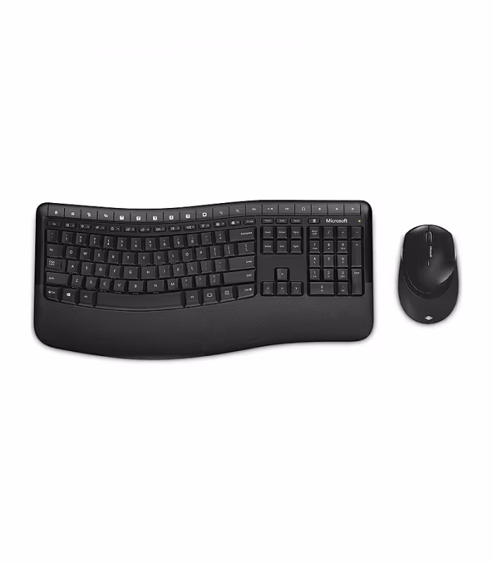 کیبورد و ماوس MICROSOFT  Wireless Blue Track Comfort Desktop 5050