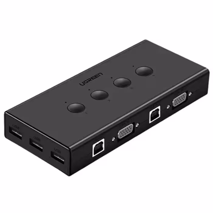 سوییچ  KVM VGA چهار پورت یوگرین CM154