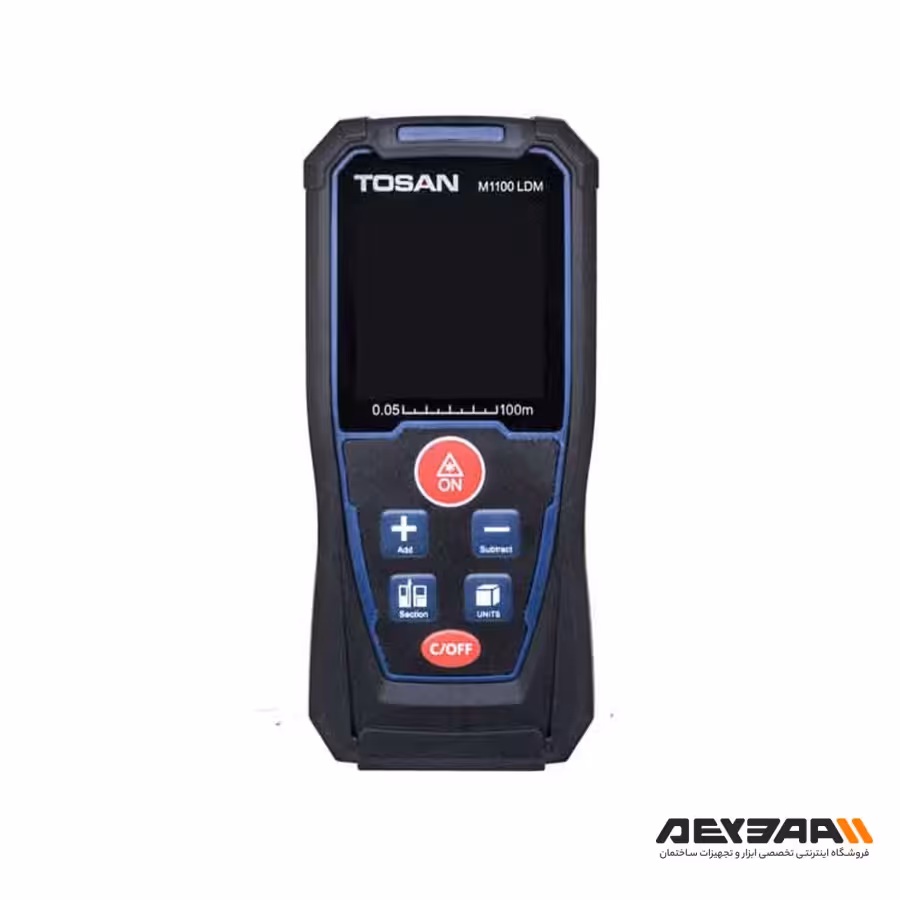 متر لیزری 100 متری توسن مدل M1100 LDM