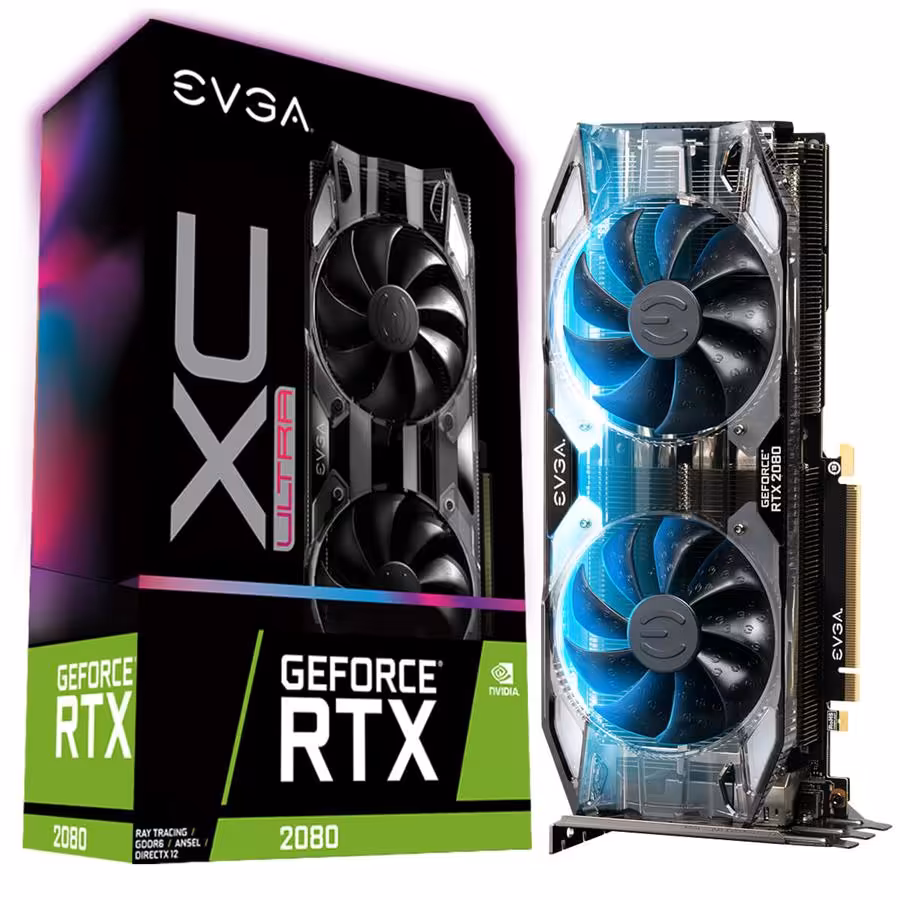 کارت گرافیک ای وی جی ای مدل GeForce RTX 2080 XC ULTRA GAMING با حافظه 8 گیگابایت