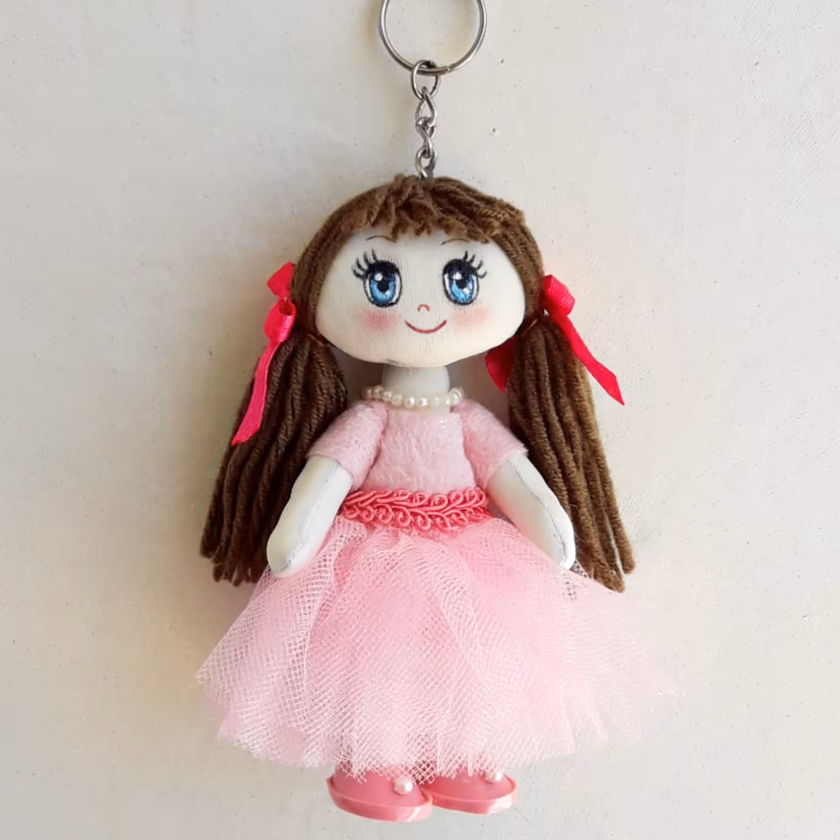 جاکلیدی عروسکی _ عروسک جاسوییچی _ عروسک دست ساز 