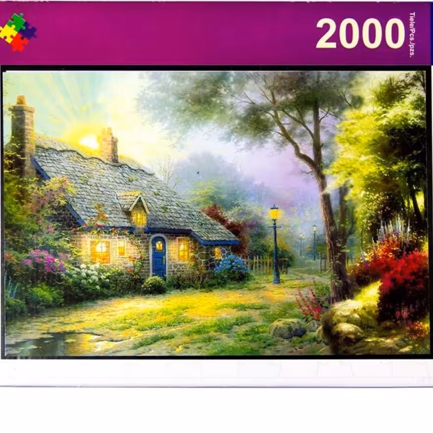 پازل 2000 تکه طرح کلبه جنگلی 