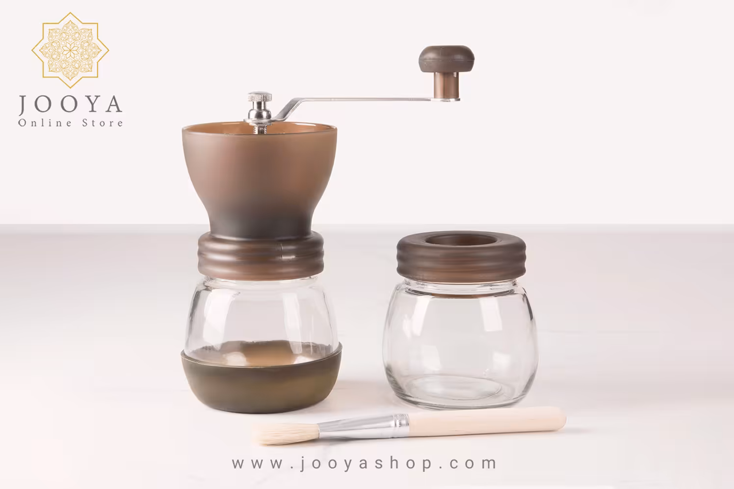 آسیاب قهوه دستی قهوه ای گتر