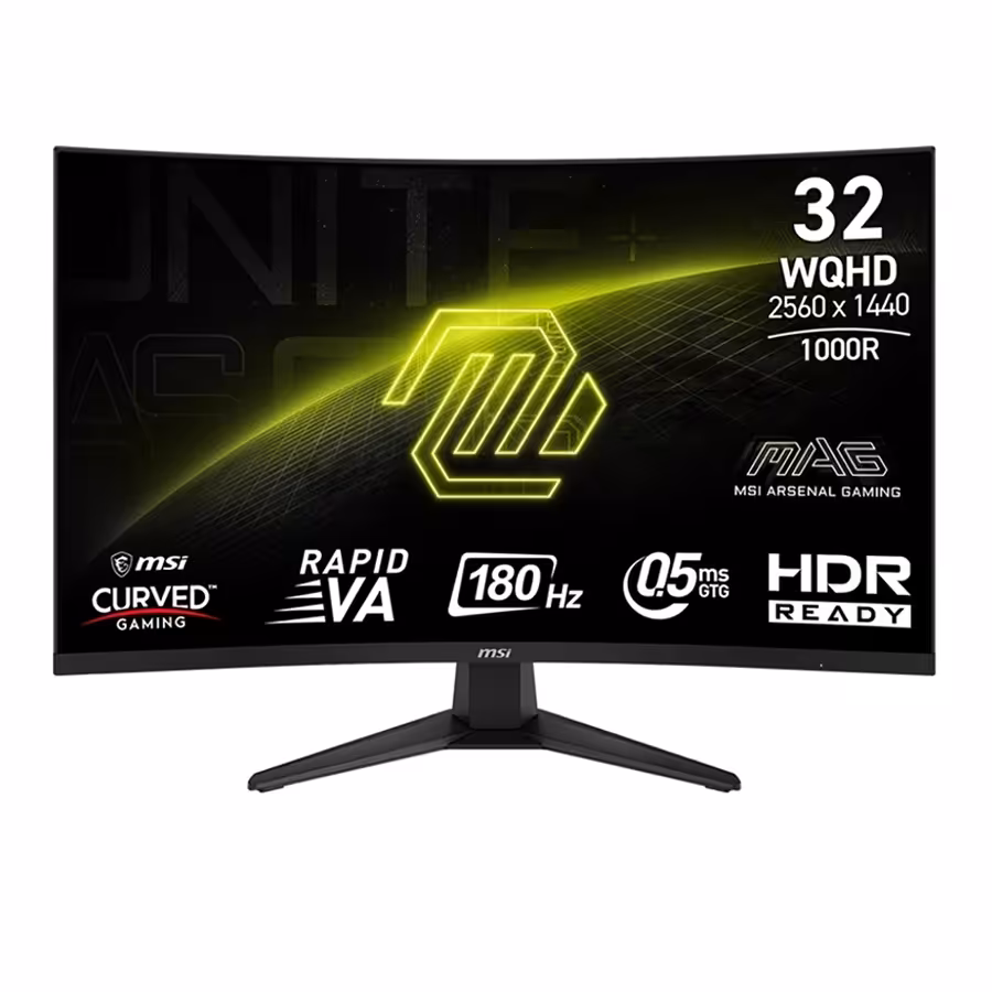مانیتور خمیده گیمینگ 32 اینچ ام اس آی مدل MAG 325CQF