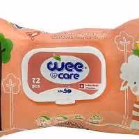 دستمال مرطوب پاکتی 72 برگ وی کر 