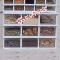 9تایی حبوبات 700گرمی سفید قنادپلاست