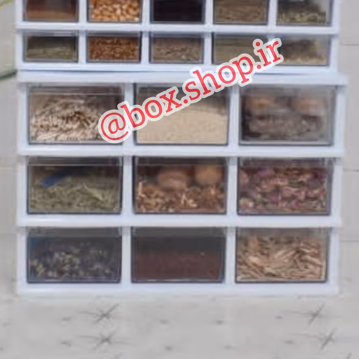 9تایی حبوبات 700گرمی سفید قنادپلاست