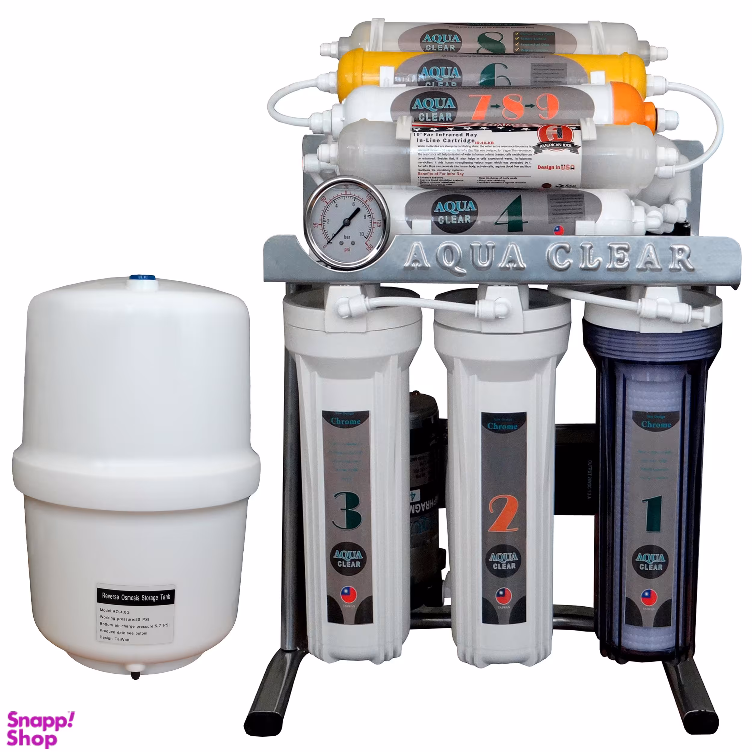 دستگاه تصفیه کننده آب آکوآ کلیر مدل CHROME AC5550