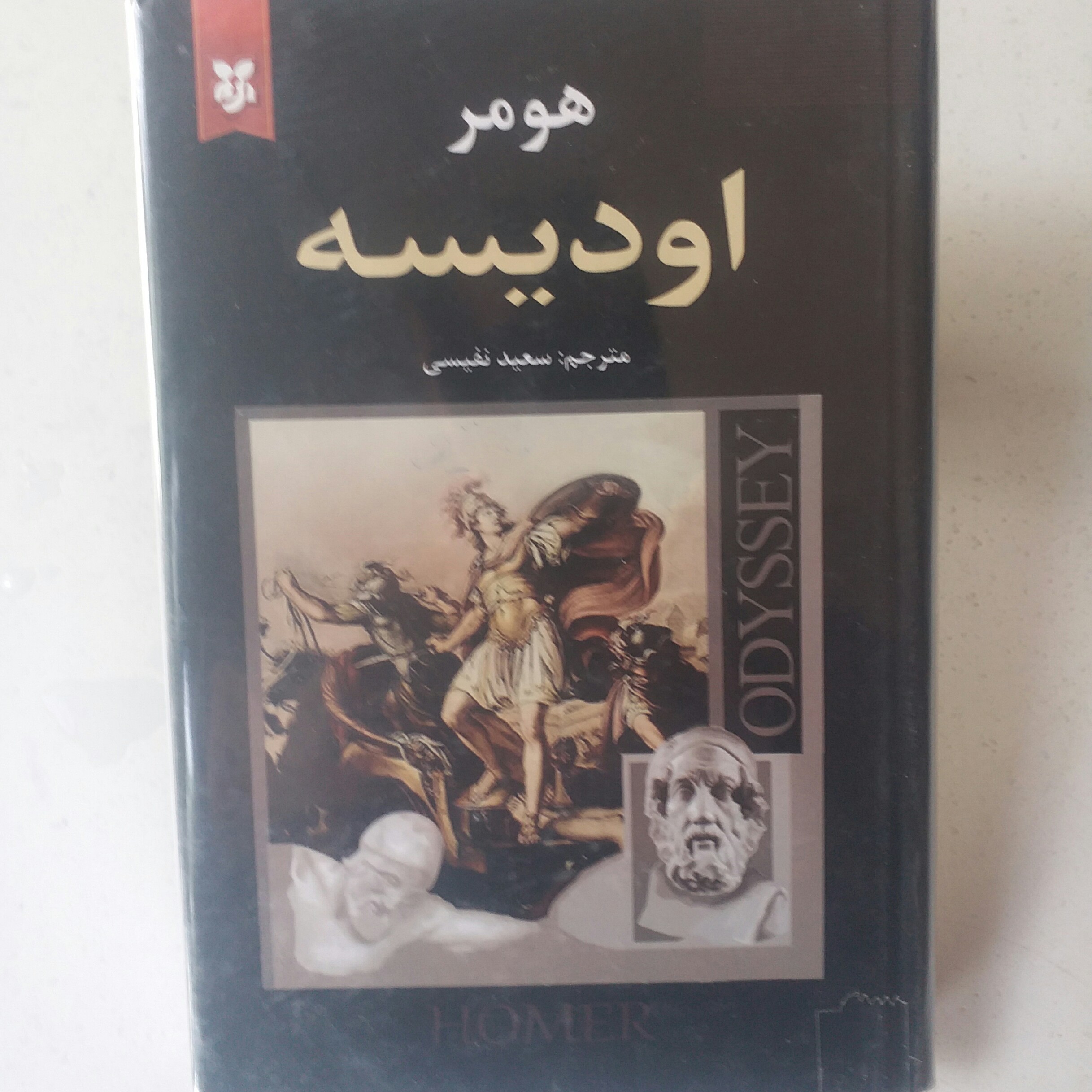 کتاب اودیسه هومر جلد سخت