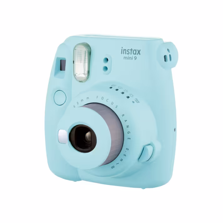 دوربین عکاسی چاپ سریع فوجی Instax Mini 9 (آبی یخی)