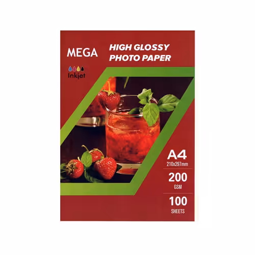 کاغذ فتوگلاسه 200گرم مگا