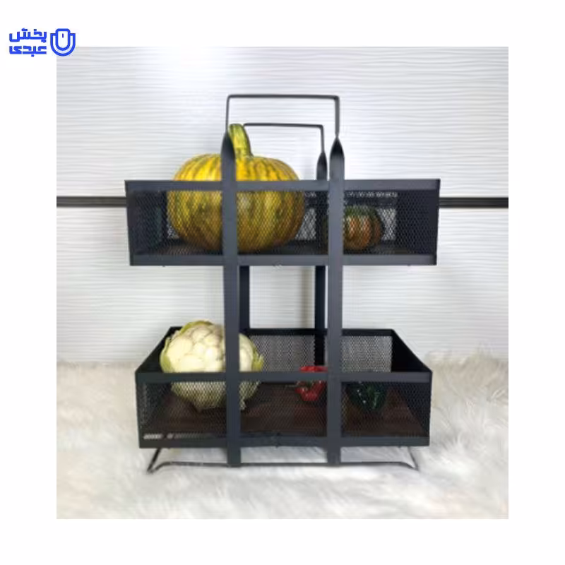 سبد سیب زمینی 2 طبقه مستطیل 6010