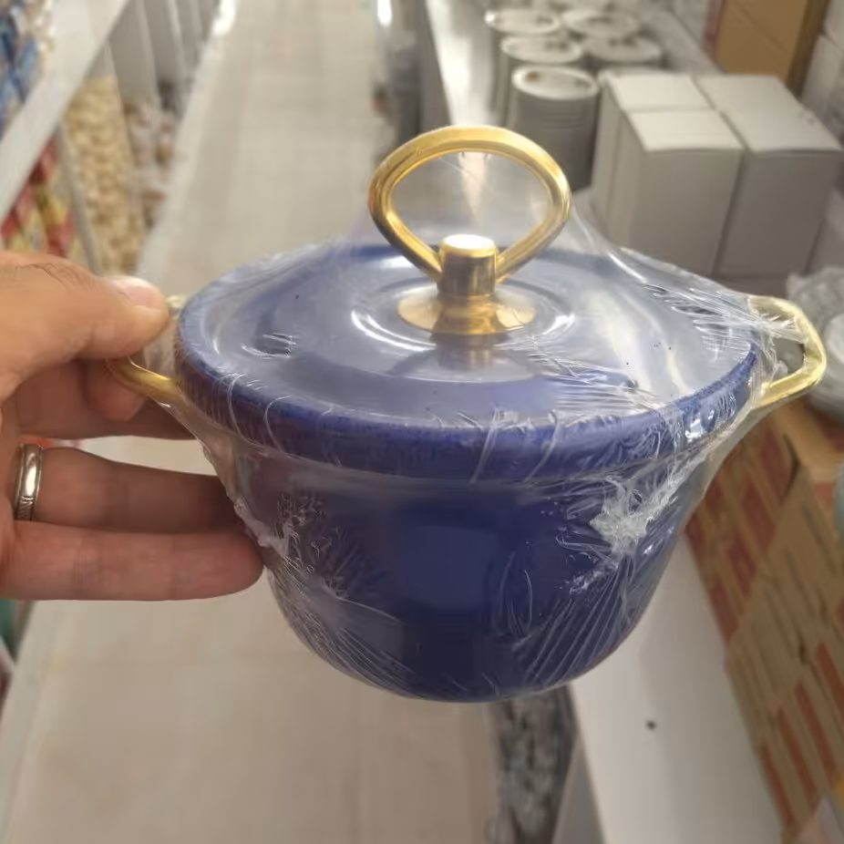 قابلمه گرانیتی دربدار مناسب مسافرت