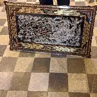 تابلو قلمزنی خاتم صلیبی