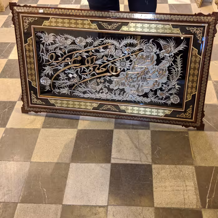 تابلو قلمزنی خاتم صلیبی