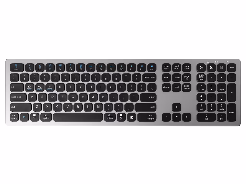 کیبورد بی‌سیم شارژی ویوو WiWU Magic Keyboard Master Wireless Keyboard MKB-03