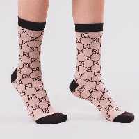 جوراب گوچی Gucci ساقدار نسکافه ای