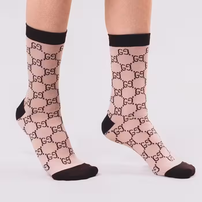 جوراب گوچی Gucci ساقدار نسکافه ای