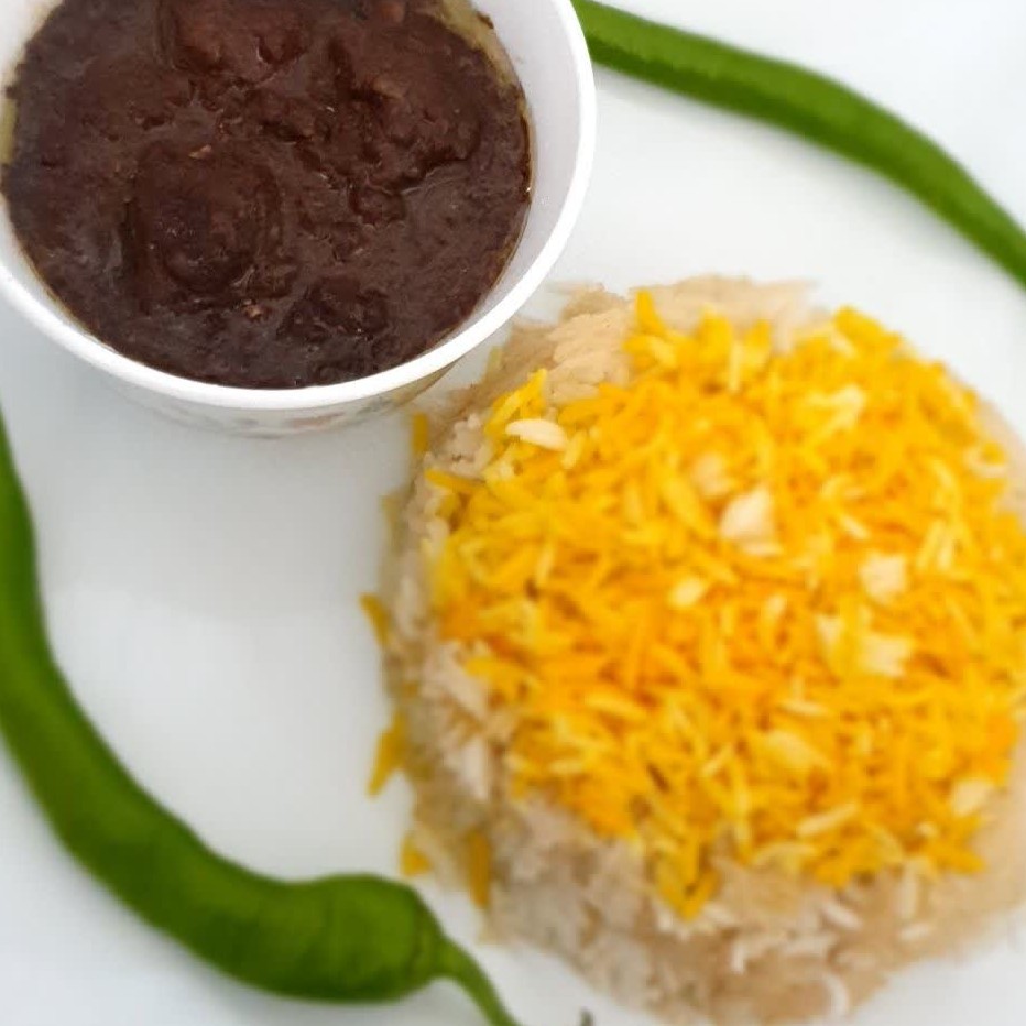 خورشت فسنجان بامرغ