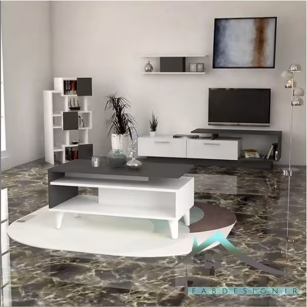 میز تلویزیون شلف دار SET-WTS160