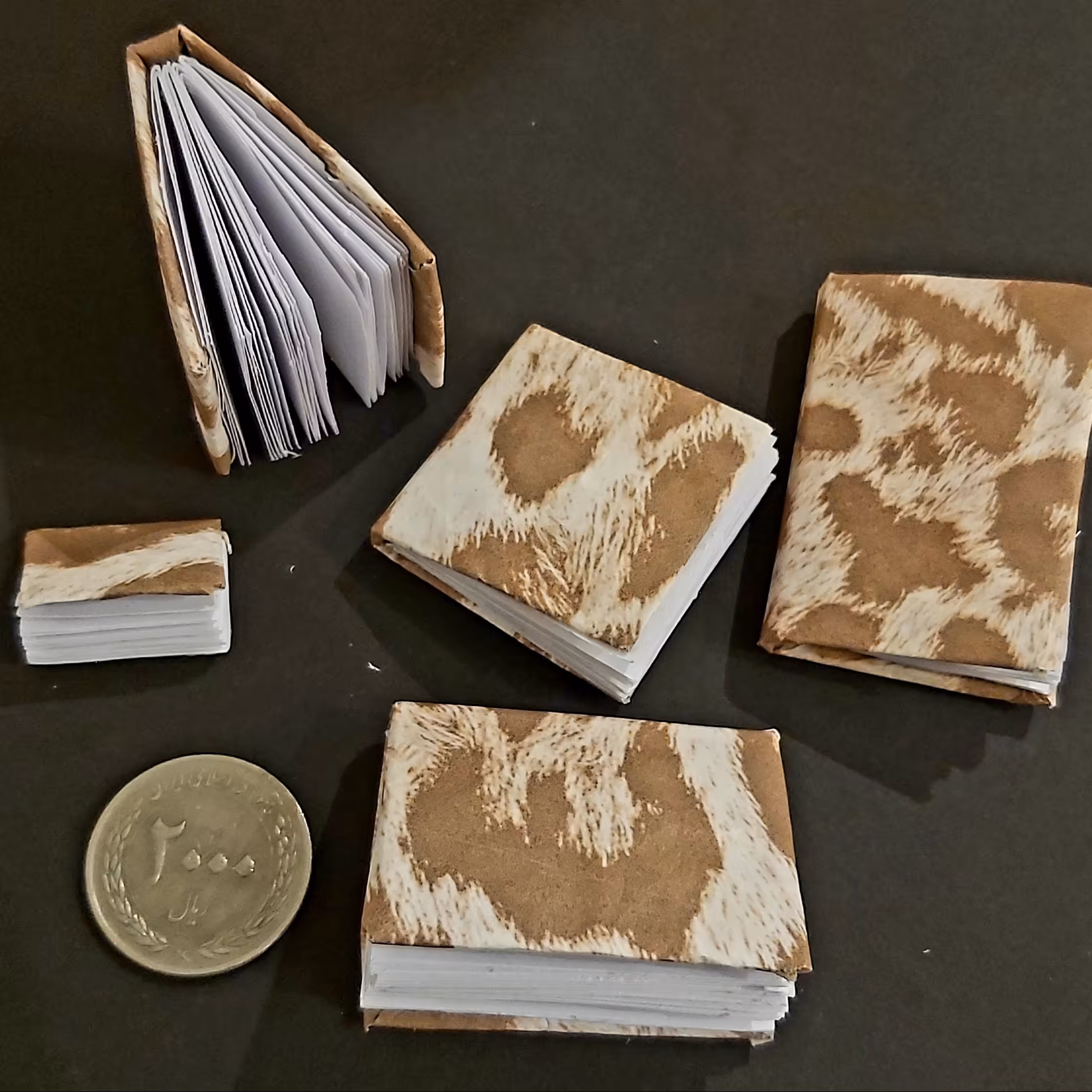 کتاب و دفترچه های مینیاتوری  برای عروسک (پس کرایه)