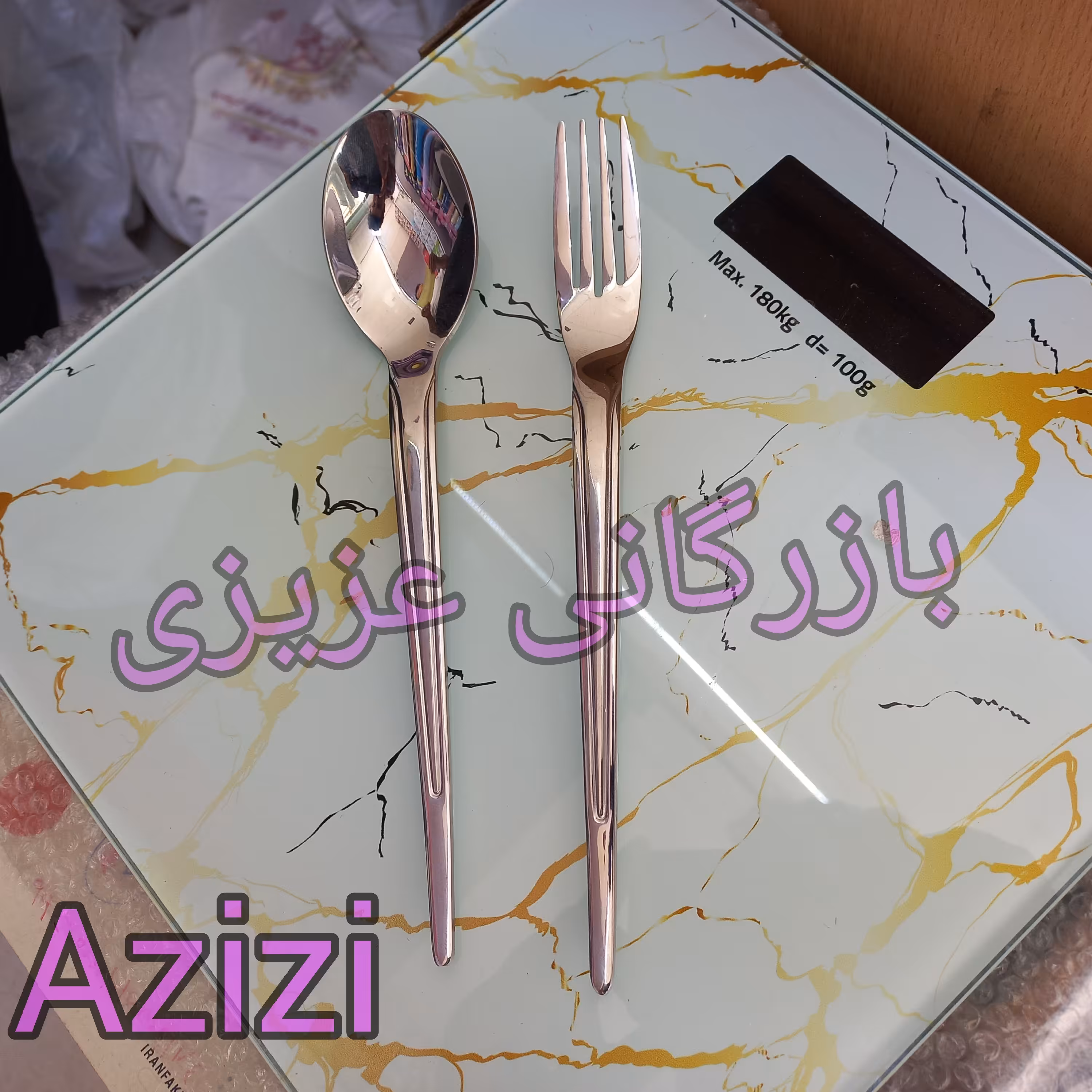 سرویس قاشق چنگال 24 نفره یونیک مدل اروپایی ارسال رایگان