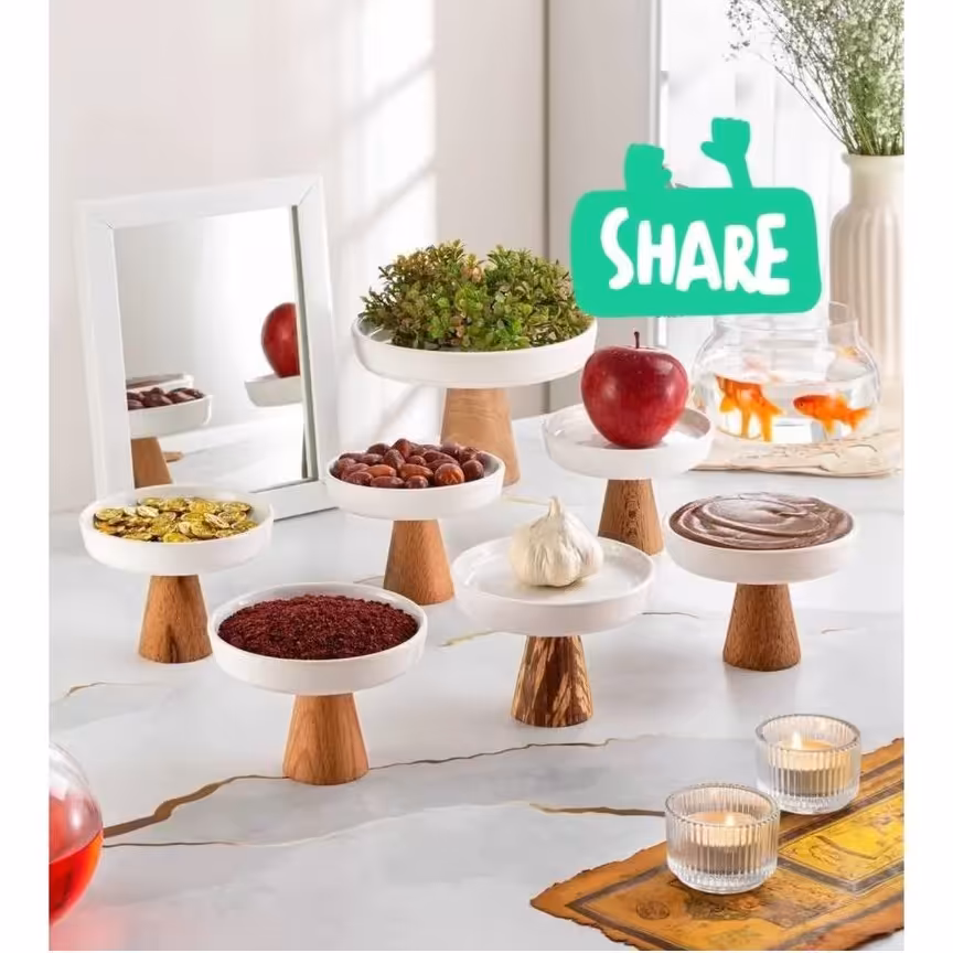 مزه خوری چوب سرامیک ایرانی 