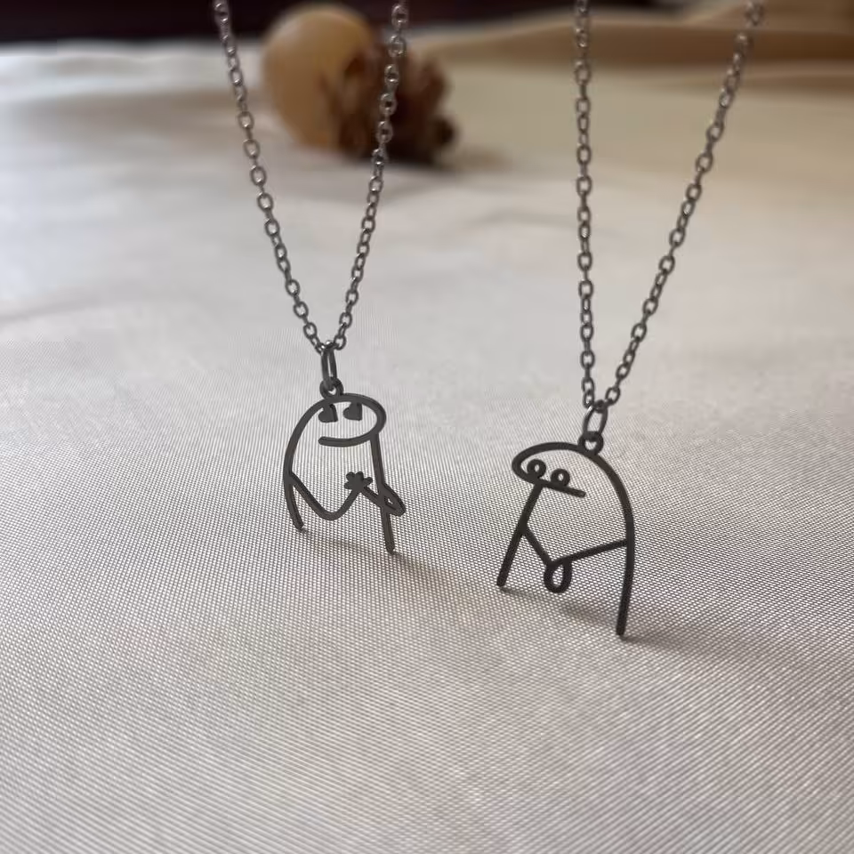 گردنبند ست عاشقانه میقولی 