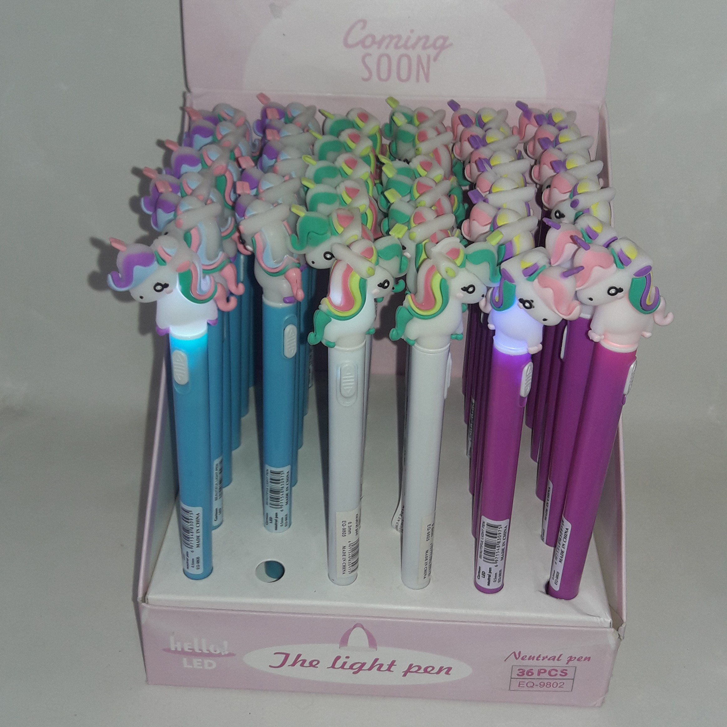 روان نویس فانتزی طرح اسب تک شاخ چراغ دار