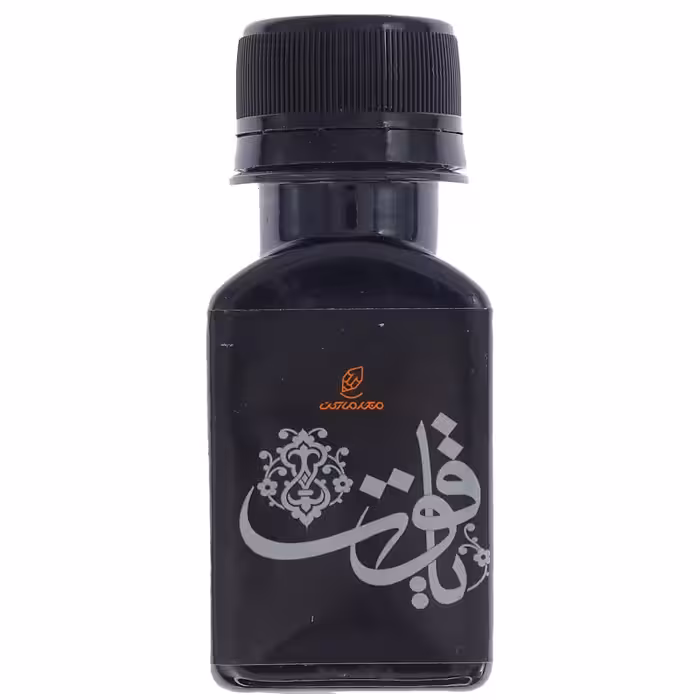 مرکب خوشنویسی مشکی 60 میل یاقوت نقره ای امیران