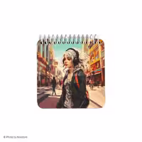 دفترچه مربعی سیاه‌برگ (10*10) یاسکو