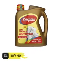 روغن موتور کاسپین طلایی 10W-40 با حجم 4 لیتر