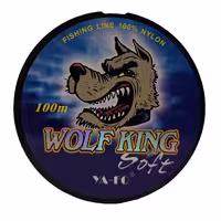 نخ ماهیگیری نایلونی یوفا Wolf king دودی 100 متری
