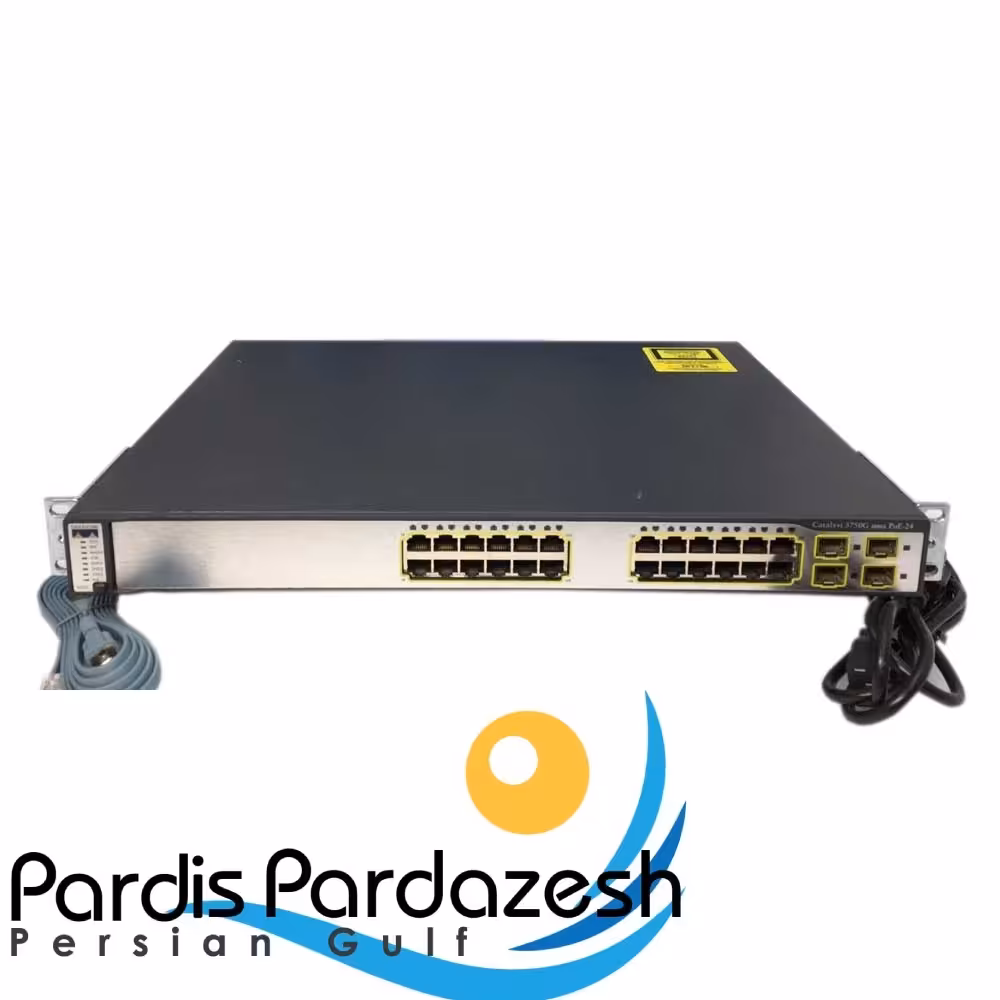 سوئیچ سیسکو مدل WS-C3750G-24PS-S
