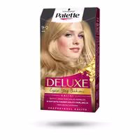 کیت رنگ مو پلت PALLETTE مدل دلوکس شماره 0-9 رنگ طلایی