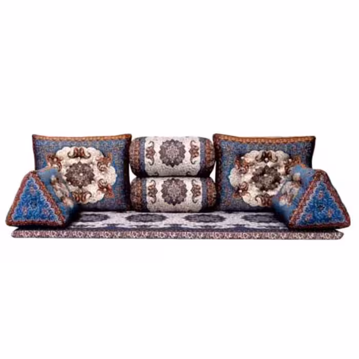 ست 7 تکه پشتی مدل شاه نشین شاه پسند کد 3021