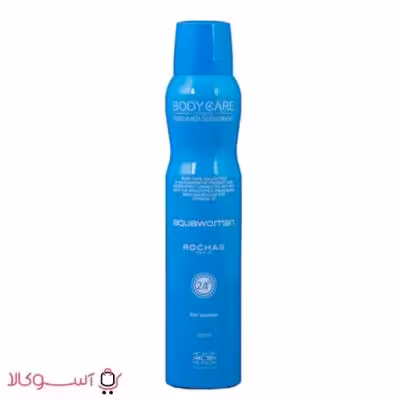 اسپری زنانه بادی کر مدل aquawoman حجم 200 میل