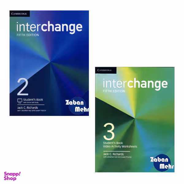 کتاب Interchange اثر جمعی از نویسندگان انتشارات زبان مهر جلد 2 و 3
