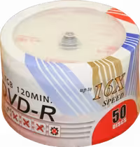 دی وی دی خام PRINCO مدل DVD-R 16X