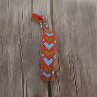 دستبند دوستی طرح قلب 