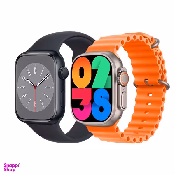 ساعت هوشمند مدل y80 مجموعه 2 عددی به همراه 8 عدد بند