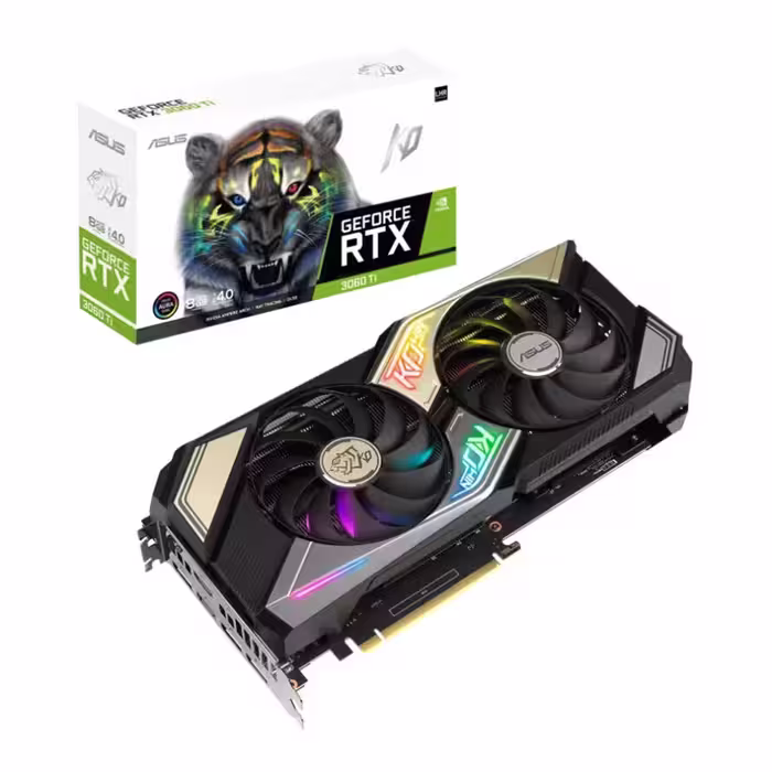 کارت گرافیک ایسوس KO GeForce RTX 3060 Ti V2 8GB LHR