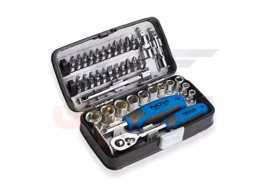 جعبه بکس نووا 38 پارچه 1/4 اینچnova nts 7303