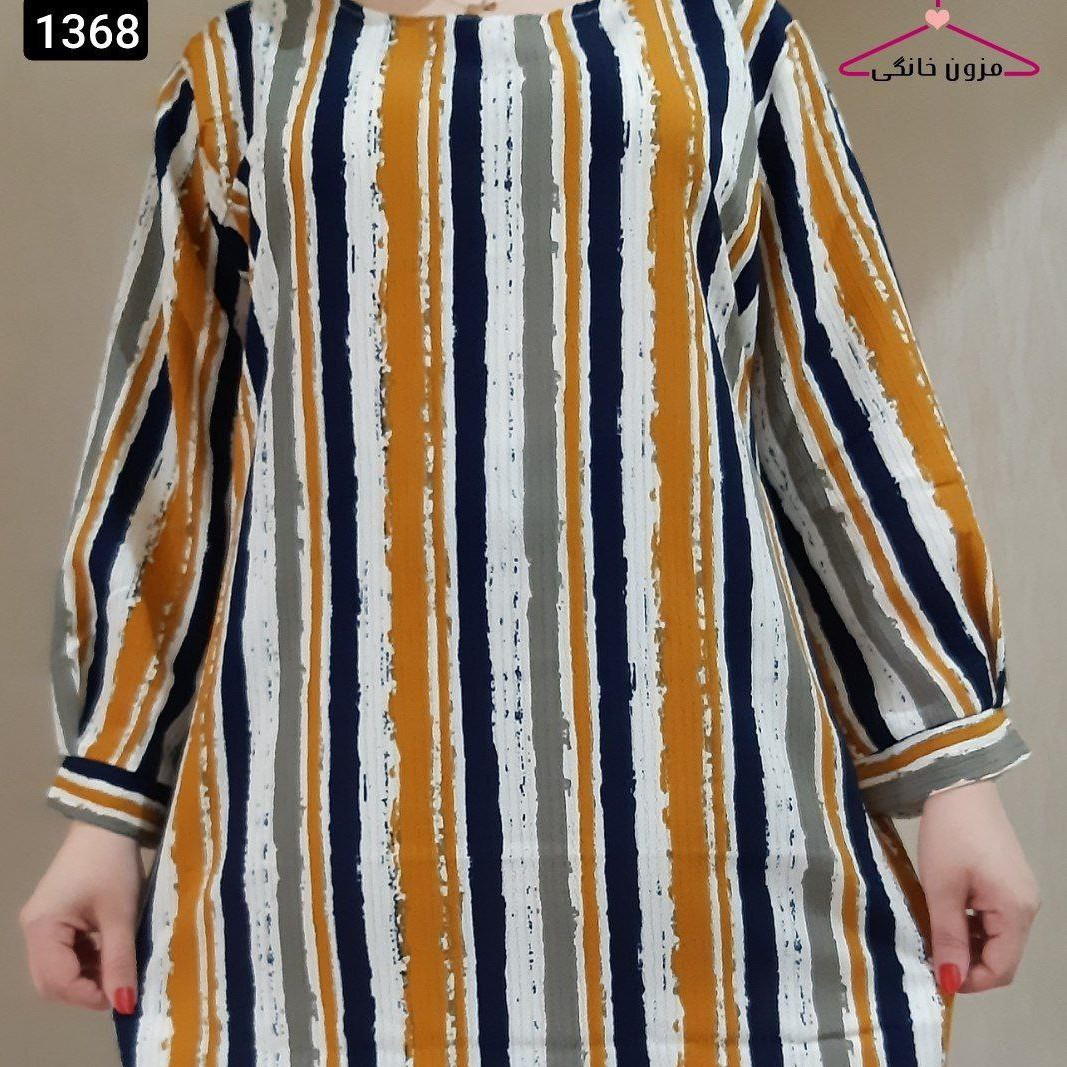 تونیک مانتو سایز بزرگ جنس کراش درجه یک 42 تا 52