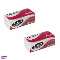 دستمال کاغذی 250 برگ پاپیا مدل اقتصادی بسته 2 عددی