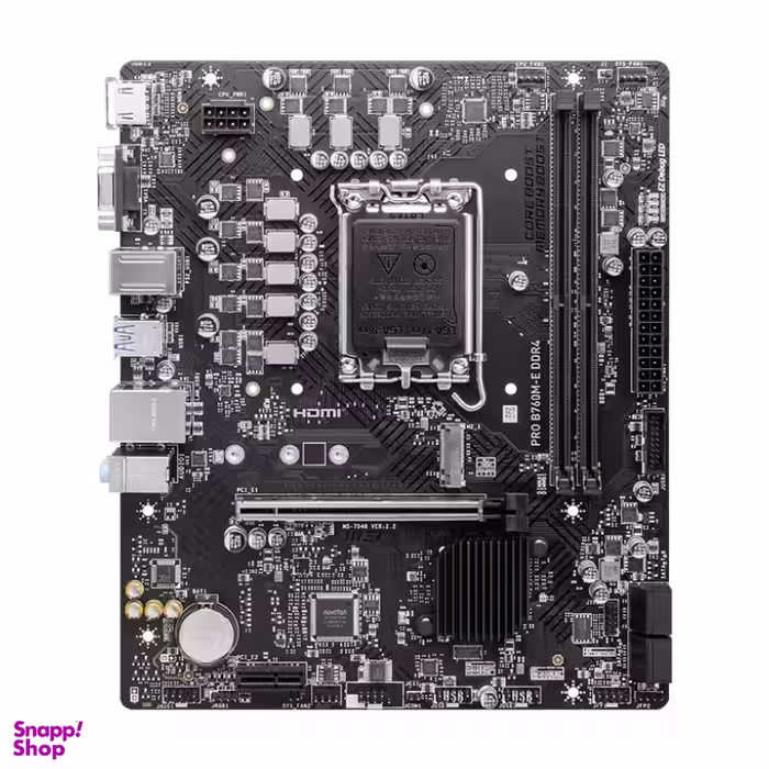 مادربرد ام اس آی مدل PRO B760M-E DDR4