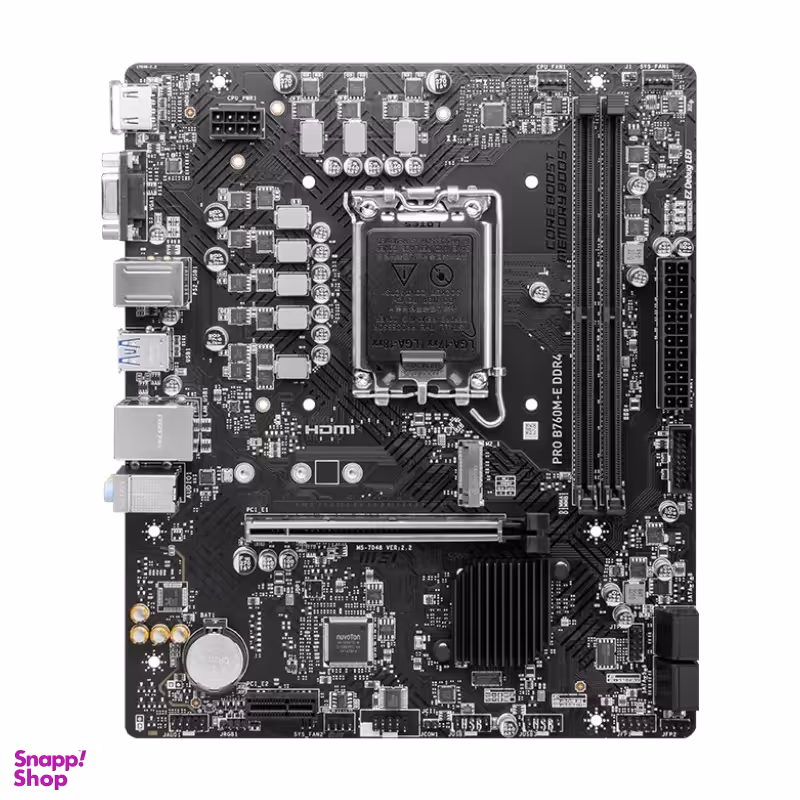 مادربرد ام اس آی مدل PRO B760M-E DDR4