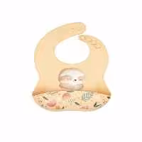 پیشبند کودک سیلیکونی ساسی طرح تنبل درختی